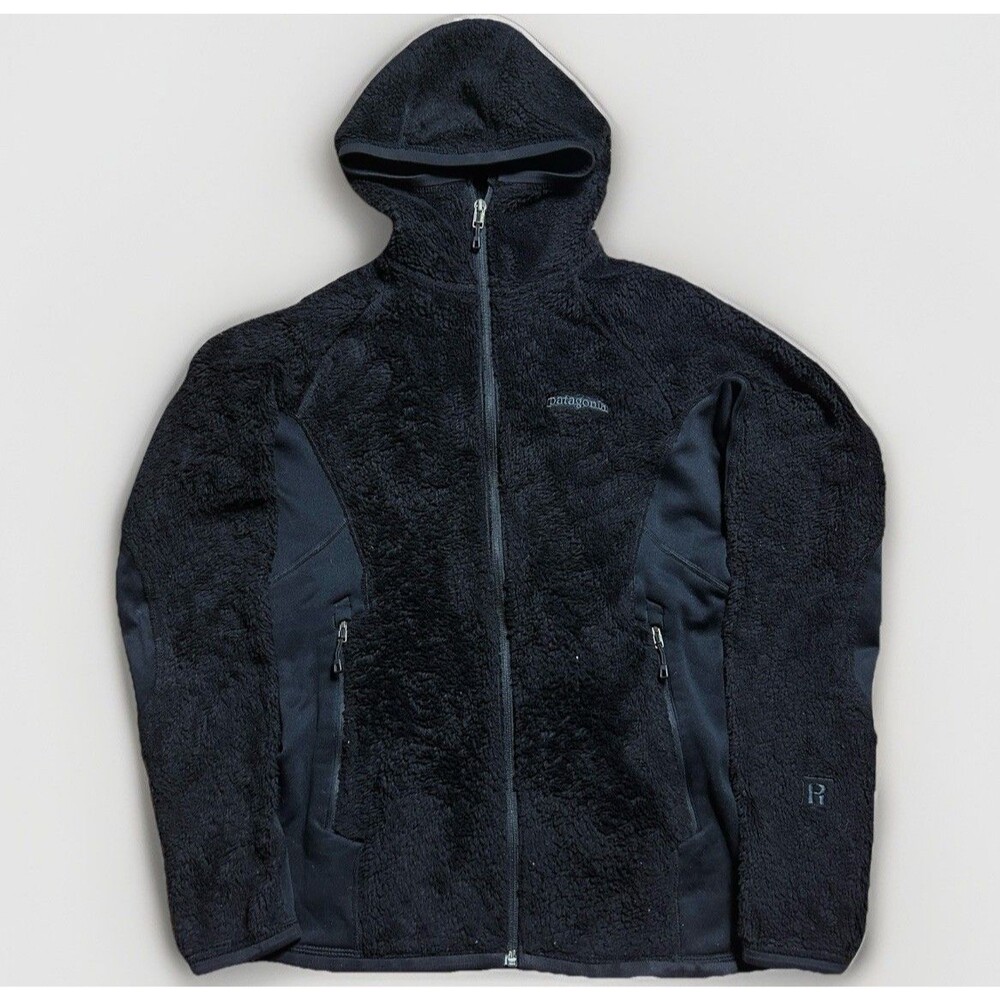 Patagonia R3 Hoody Jacket Womens Small Black Fleece Full Zip Regulator 25707